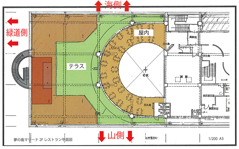 レストラン案内図
